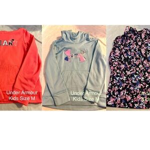 Girls Under Armour Hoodie Lot